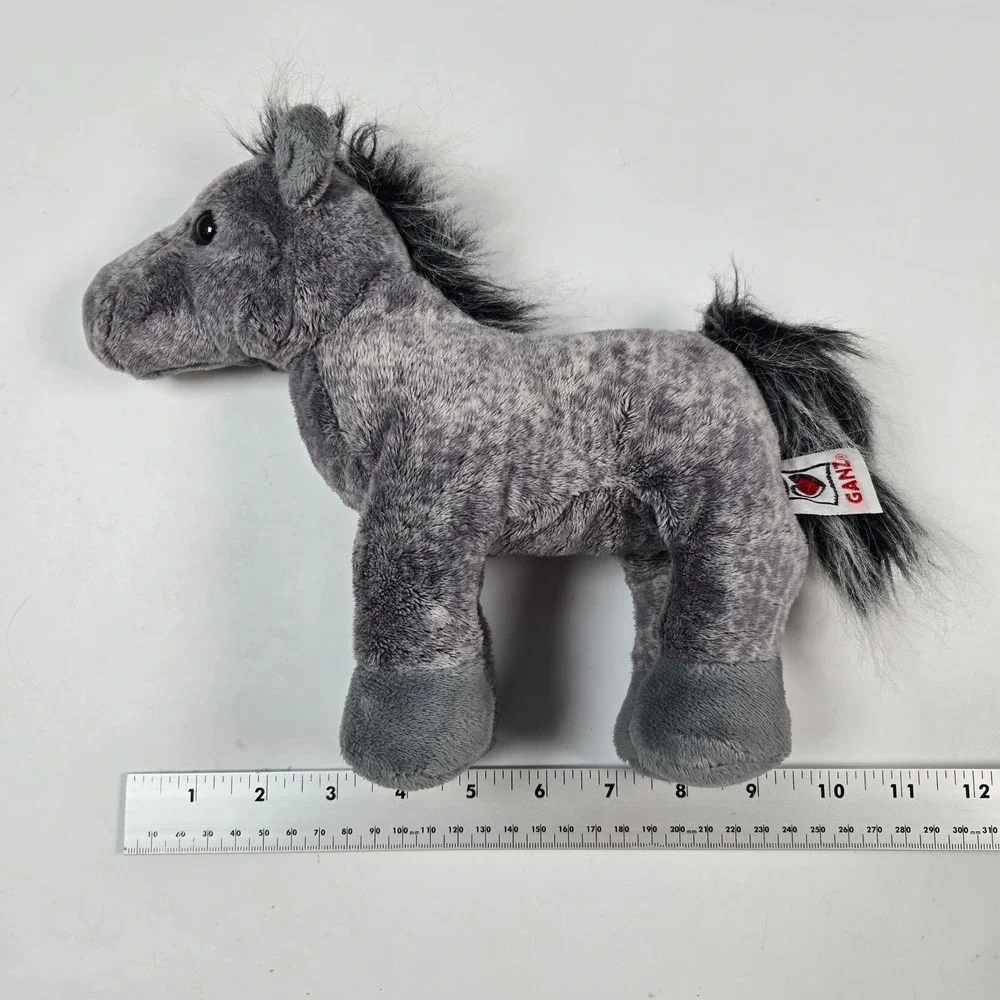 Webkinz‎ Ganz Gray Arabian Horse Plush Toy Small Stuffed Animal
